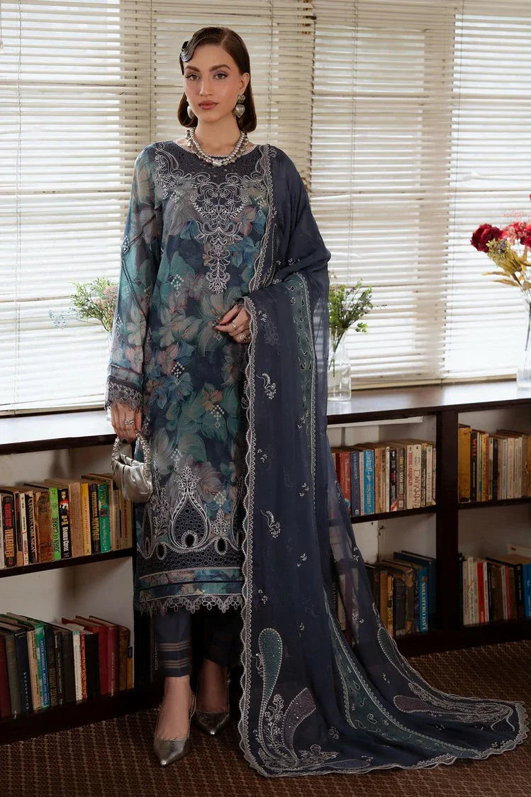 Picture of Nureh - Maya Embroidered Swiss Lawn Collection Vol 1 - NS-162 - Unstitched - Available at Raja Sahib
