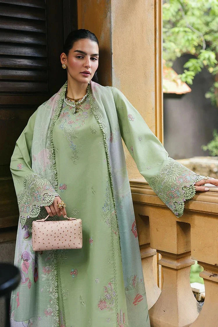 Picture of Qalamkar - Qline Lawn Drop 1 - RP-15 RIVAH - Unstitched - Available at Raja Sahib