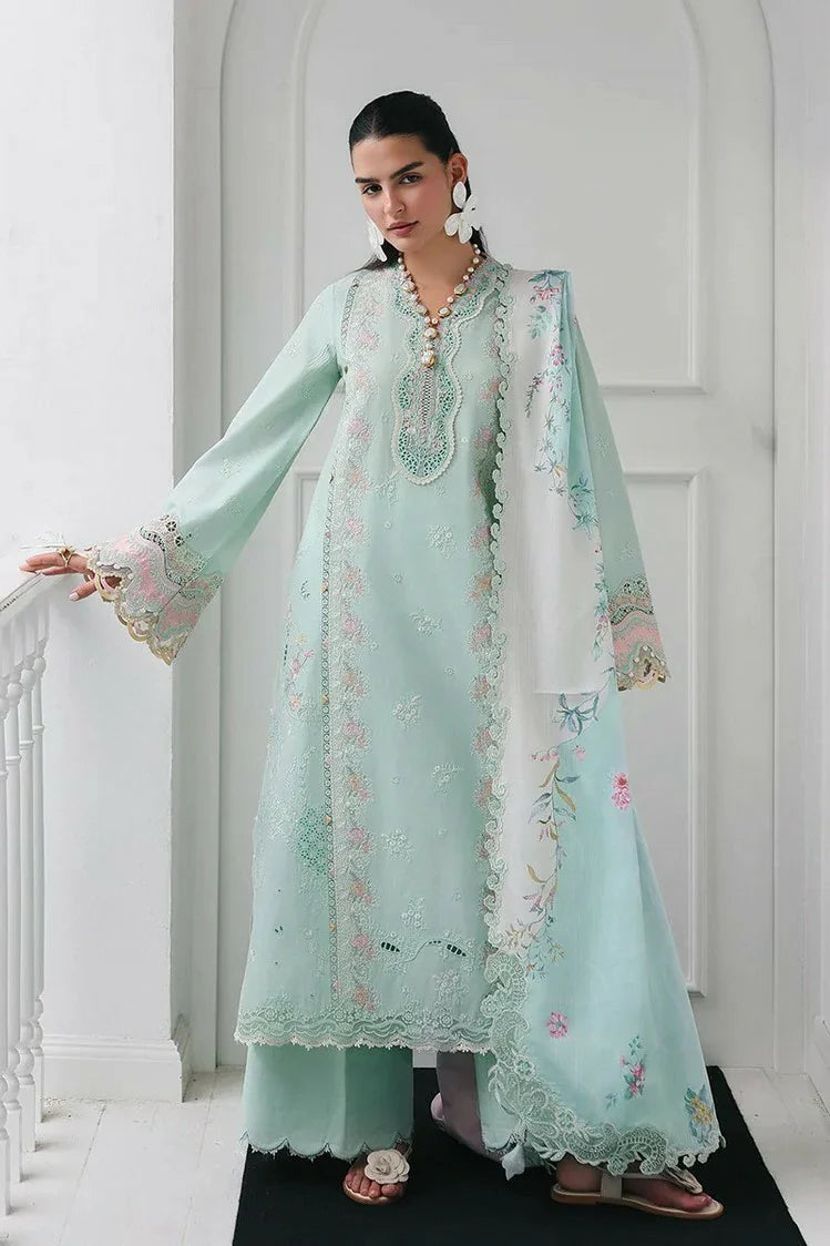 Picture of Qalamkar - Qline Lawn Drop 1 - RP-05 RAHA - Unstitched - Available at Raja Sahib