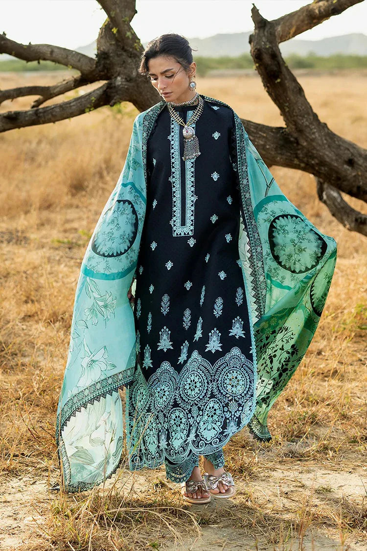 Picture of Zainab Chottani - Luxury Lawn Collection - Silva 10 - Unstitched - Available at Raja Sahib