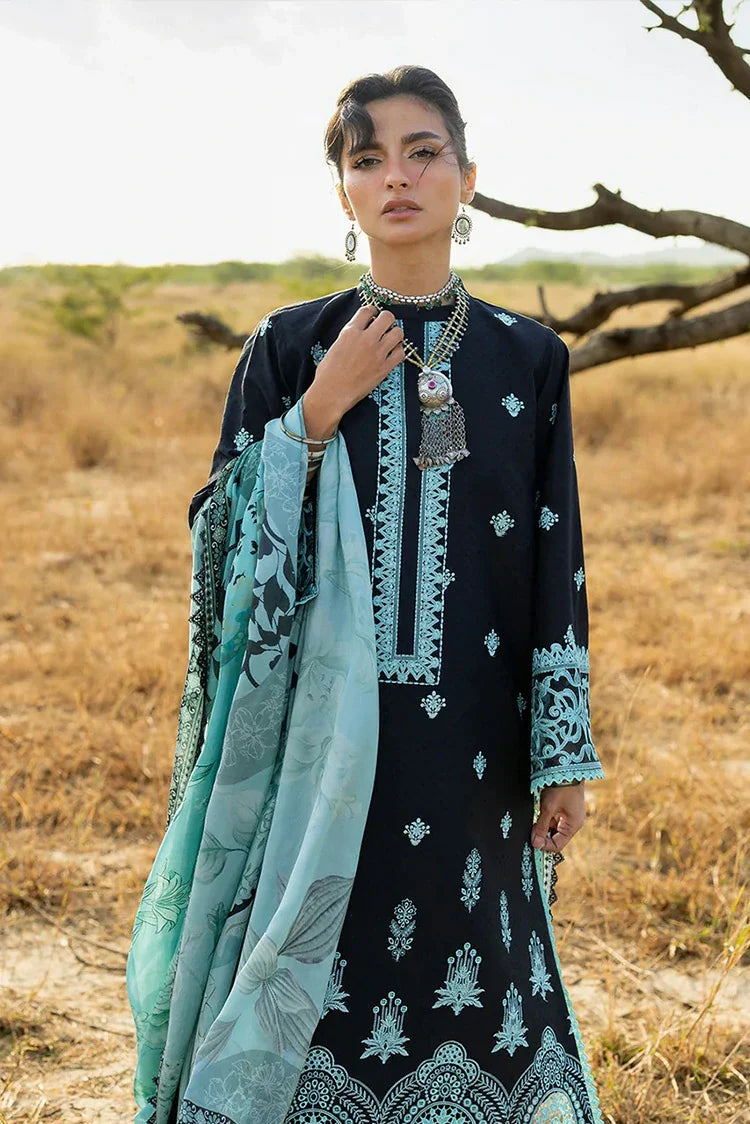 Picture of Zainab Chottani - Luxury Lawn Collection - Silva 10 - Unstitched - Available at Raja Sahib