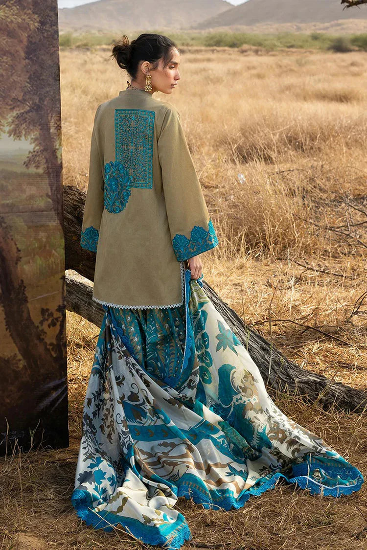 Picture of Zainab Chottani - Luxury Lawn Collection - Saphira 11 - Unstitched - Available at Raja Sahib
