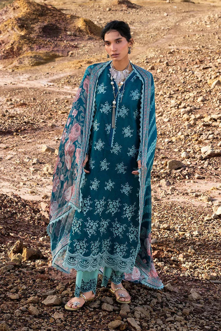 Picture of Zainab Chottani - Luxury Lawn Collection - Nissa 12 - Unstitched - Available at Raja Sahib