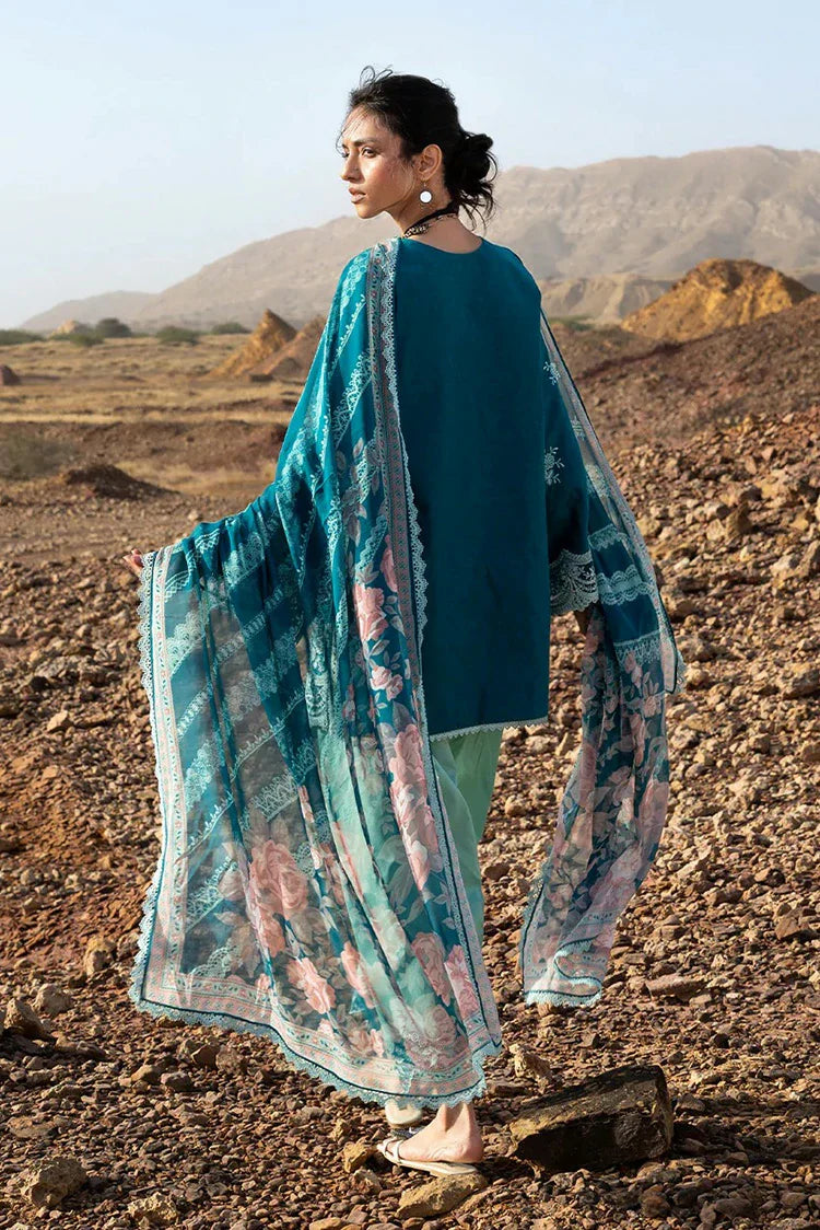 Picture of Zainab Chottani - Luxury Lawn Collection - Nissa 12 - Unstitched - Available at Raja Sahib