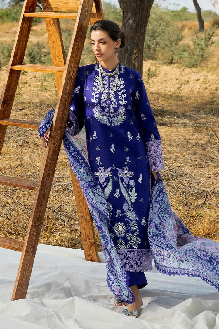 Picture of Zainab Chottani - Luxury Lawn Collection - Viola 13 - Unstitched - Available at Raja Sahib