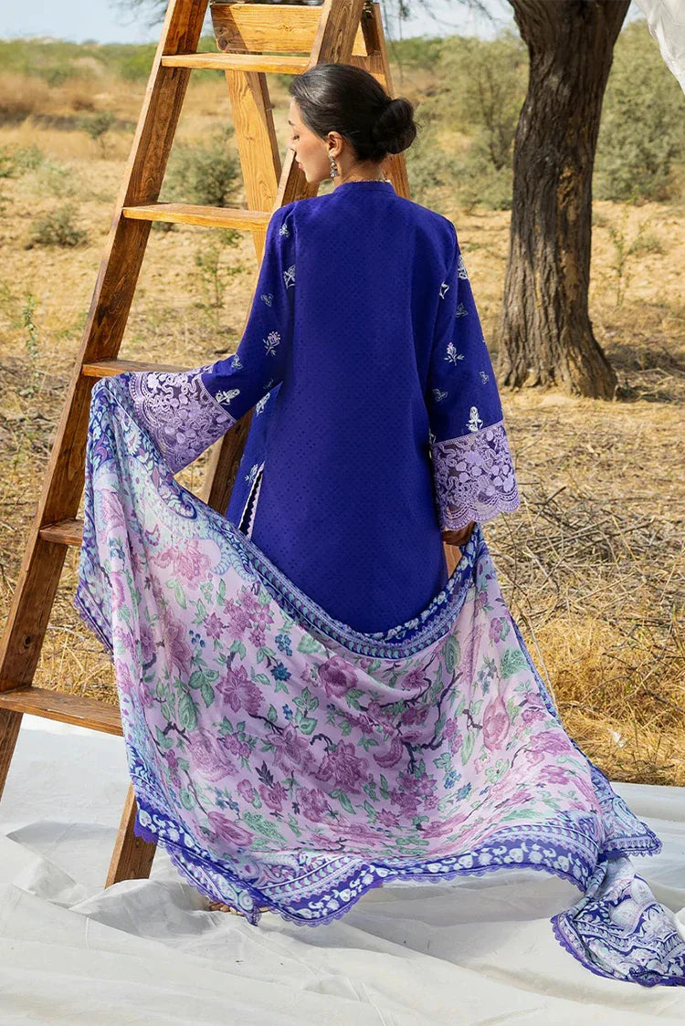 Picture of Zainab Chottani - Luxury Lawn Collection - Viola 13 - Unstitched - Available at Raja Sahib