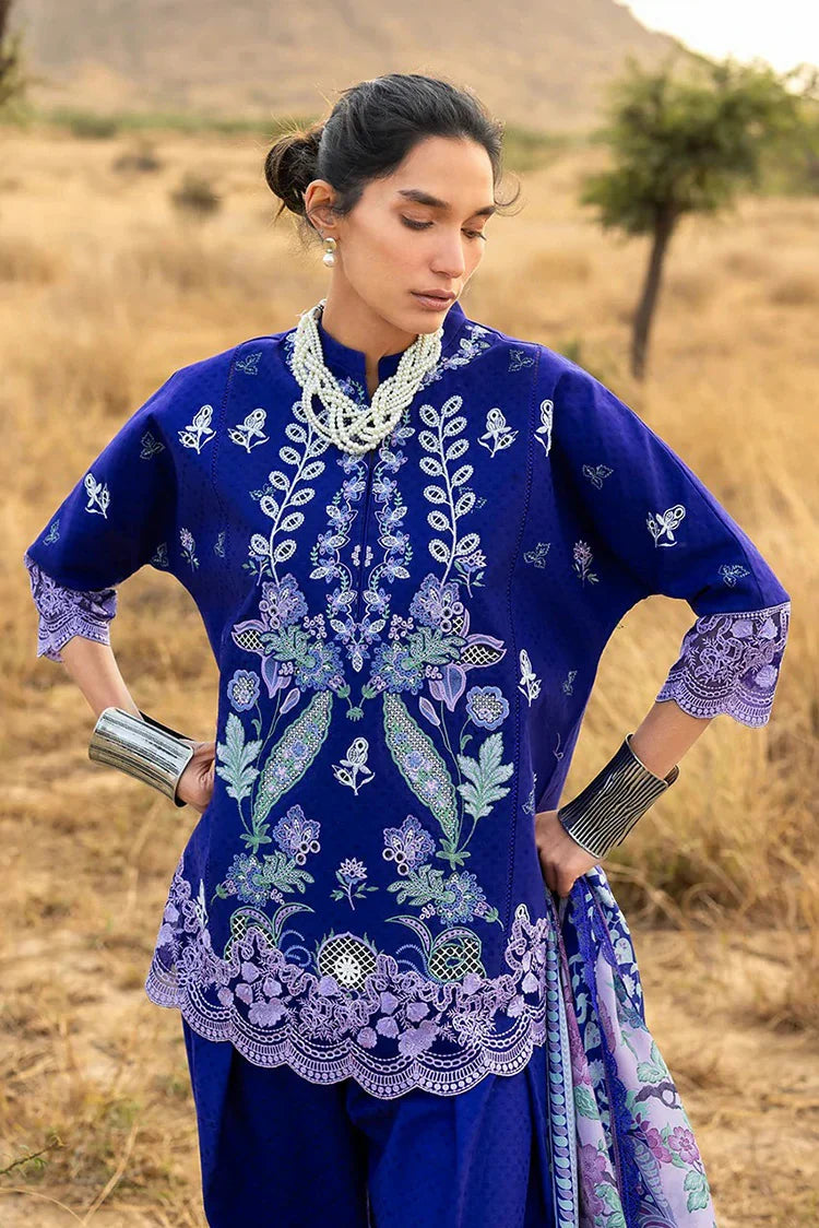 Picture of Zainab Chottani - Luxury Lawn Collection - Viola 13 - Unstitched - Available at Raja Sahib