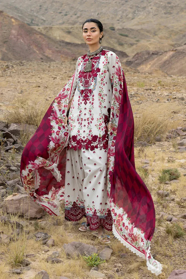 Picture of Zainab Chottani - Luxury Lawn Collection - Rivya 14 - Unstitched - Available at Raja Sahib