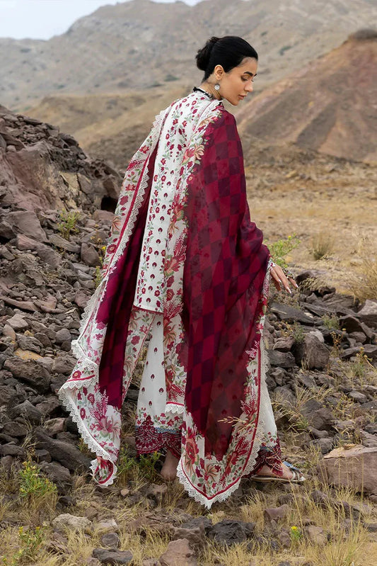 Picture of Zainab Chottani - Luxury Lawn Collection - Rivya 14 - Unstitched - Available at Raja Sahib
