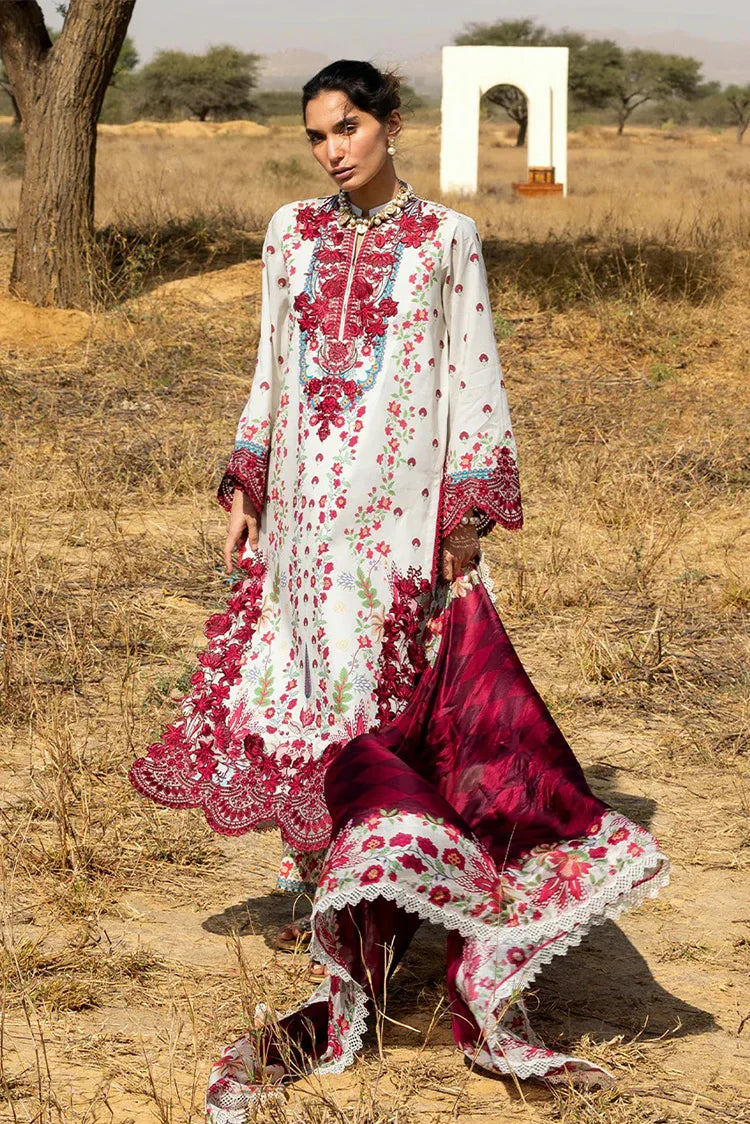 Picture of Zainab Chottani - Luxury Lawn Collection - Rivya 14 - Unstitched - Available at Raja Sahib