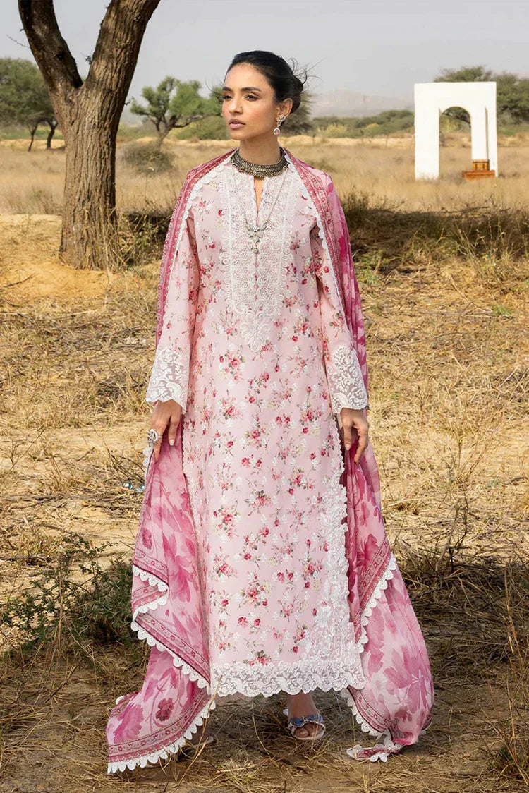 Picture of Zainab Chottani - Luxury Lawn Collection - Zimal 15 - Unstitched - Available at Raja Sahib