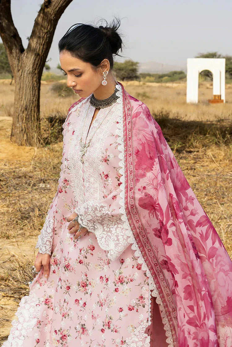 Picture of Zainab Chottani - Luxury Lawn Collection - Zimal 15 - Unstitched - Available at Raja Sahib