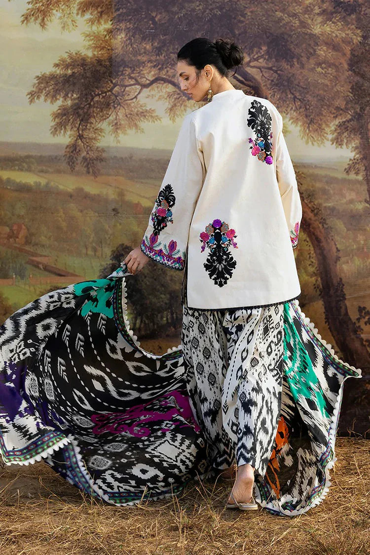 Picture of Zainab Chottani - Luxury Lawn Collection - Nivara 17 - Unstitched - Available at Raja Sahib