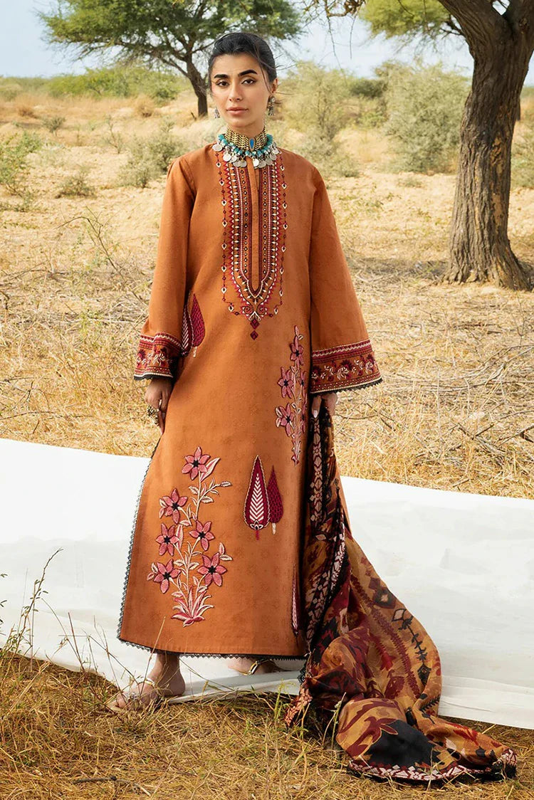Picture of Zainab Chottani - Luxury Lawn Collection - Orlina 18 - Unstitched - Available at Raja Sahib