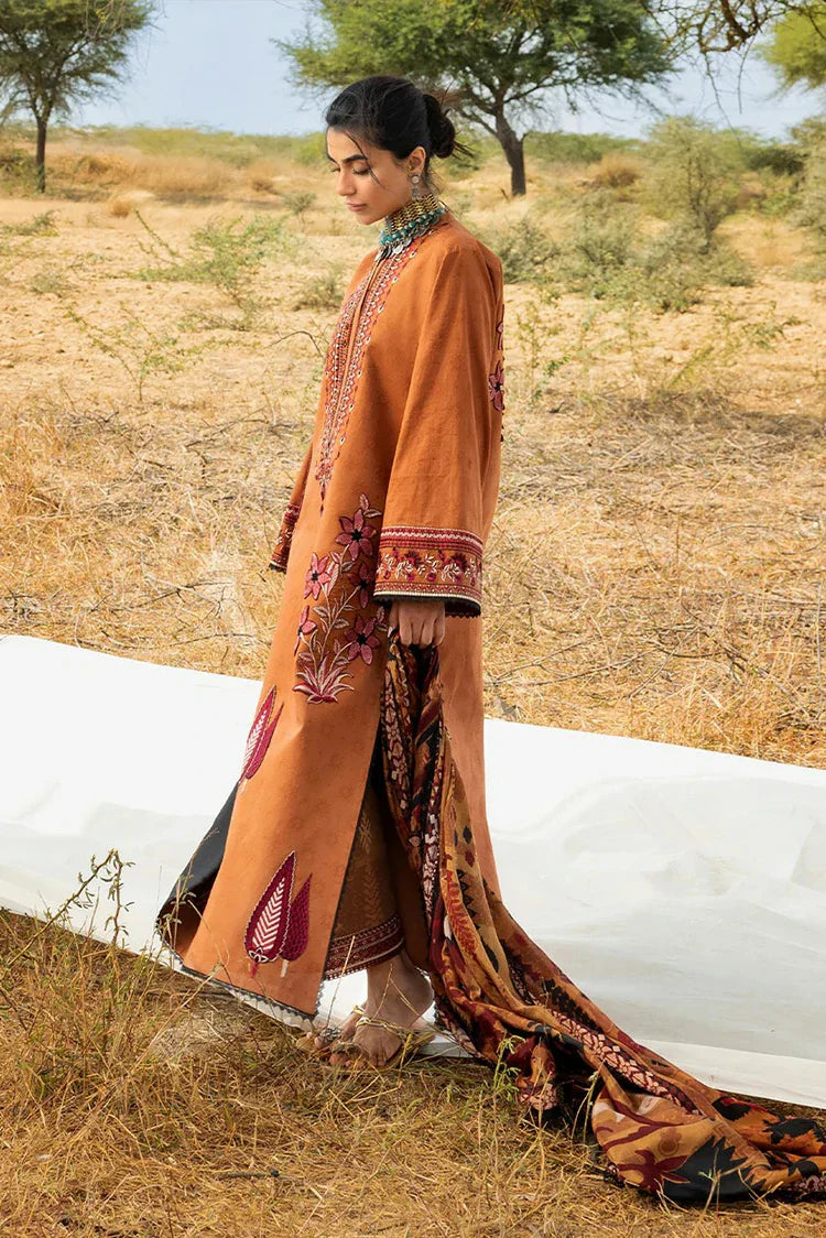 Picture of Zainab Chottani - Luxury Lawn Collection - Orlina 18 - Unstitched - Available at Raja Sahib