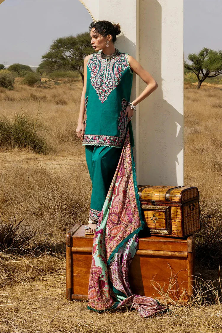 Picture of Zainab Chottani - Luxury Lawn Collection - Mehri 02 - Unstitched - Available at Raja Sahib
