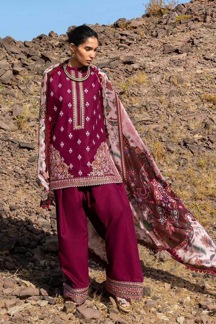 Picture of Zainab Chottani - Luxury Lawn Collection - Aylin 03 - Unstitched - Available at Raja Sahib