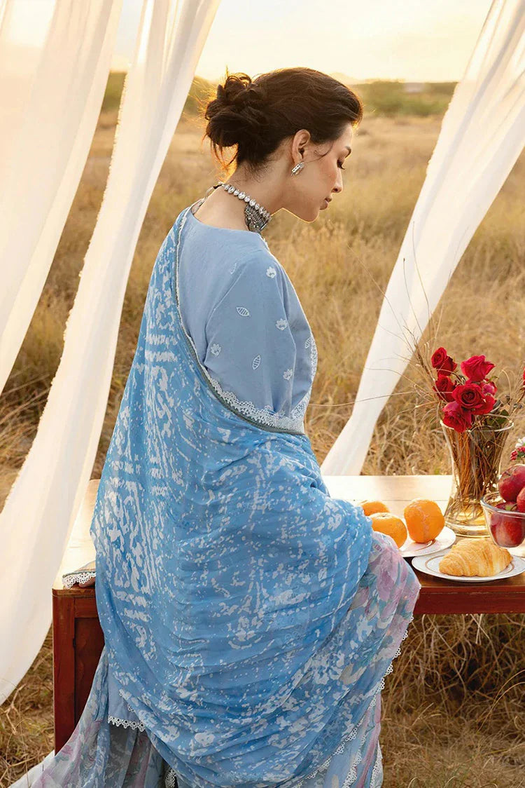 Picture of Zainab Chottani - Luxury Lawn Collection - Azule 05 - Unstitched - Available at Raja Sahib
