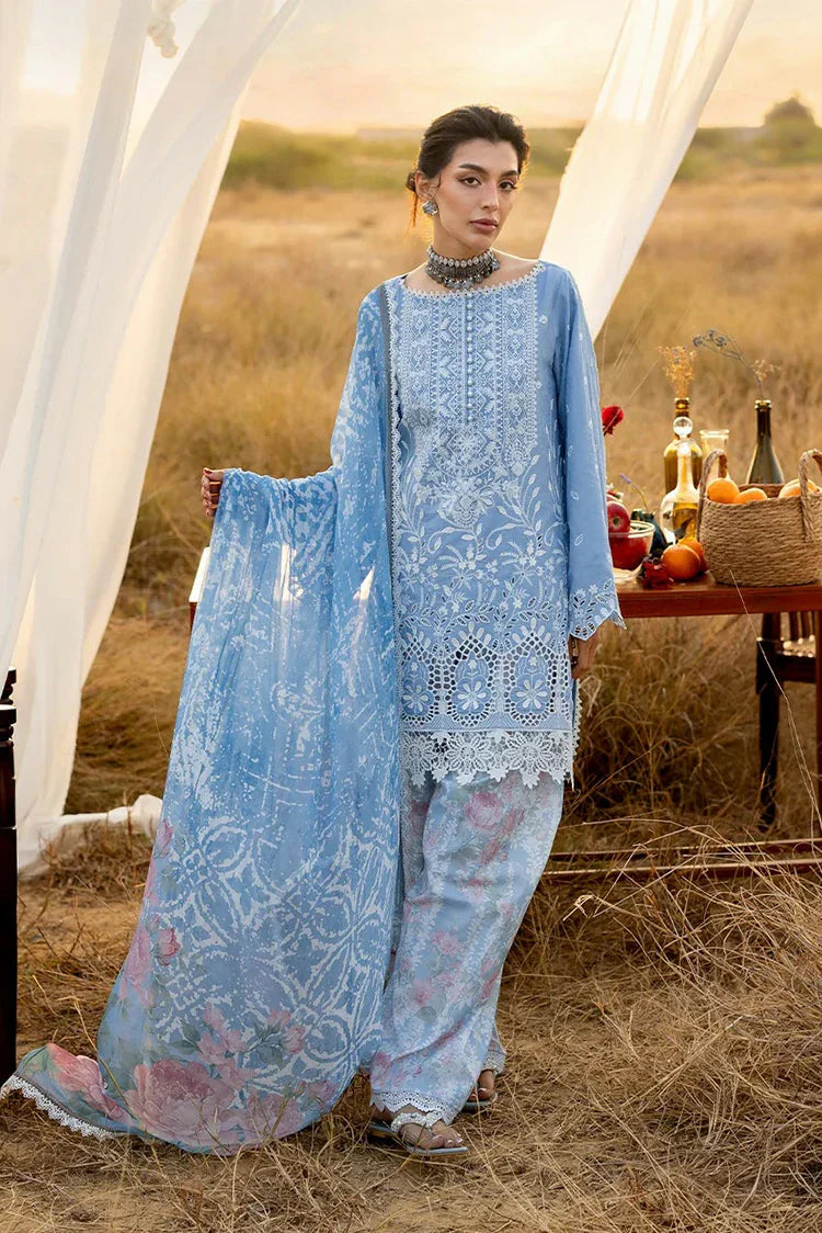 Picture of Zainab Chottani - Luxury Lawn Collection - Azule 05 - Unstitched - Available at Raja Sahib
