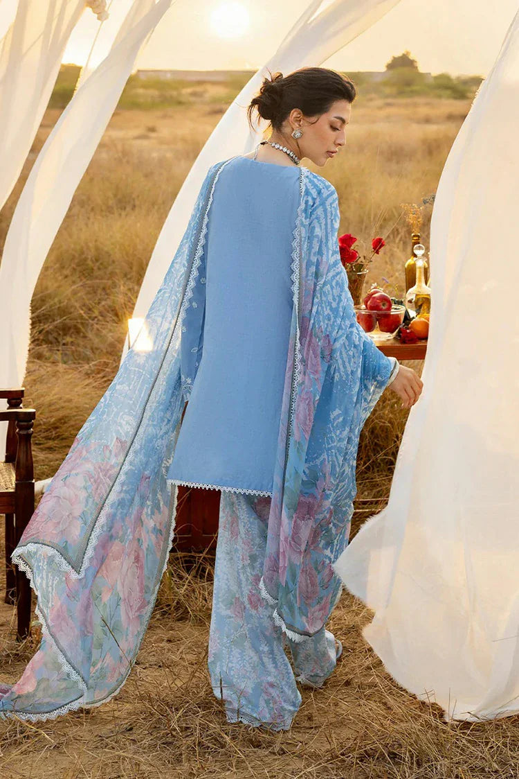 Picture of Zainab Chottani - Luxury Lawn Collection - Azule 05 - Unstitched - Available at Raja Sahib