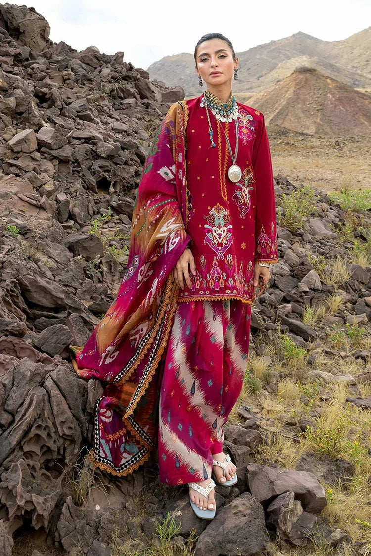Picture of Zainab Chottani - Luxury Lawn Collection - Zamira 07 - Unstitched - Available at Raja Sahib