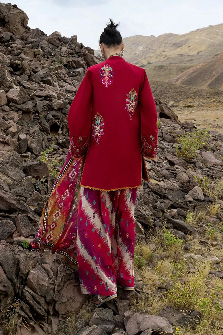 Picture of Zainab Chottani - Luxury Lawn Collection - Zamira 07 - Unstitched - Available at Raja Sahib