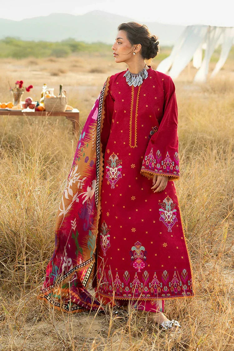 Picture of Zainab Chottani - Luxury Lawn Collection - Zamira 07 - Unstitched - Available at Raja Sahib