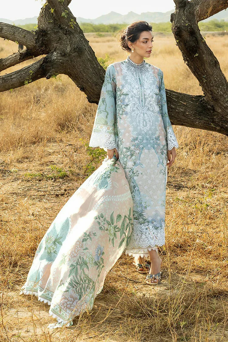 Picture of Zainab Chottani - Luxury Lawn Collection - Liyana 08 - Unstitched - Available at Raja Sahib