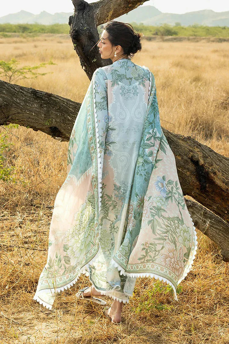 Picture of Zainab Chottani - Luxury Lawn Collection - Liyana 08 - Unstitched - Available at Raja Sahib
