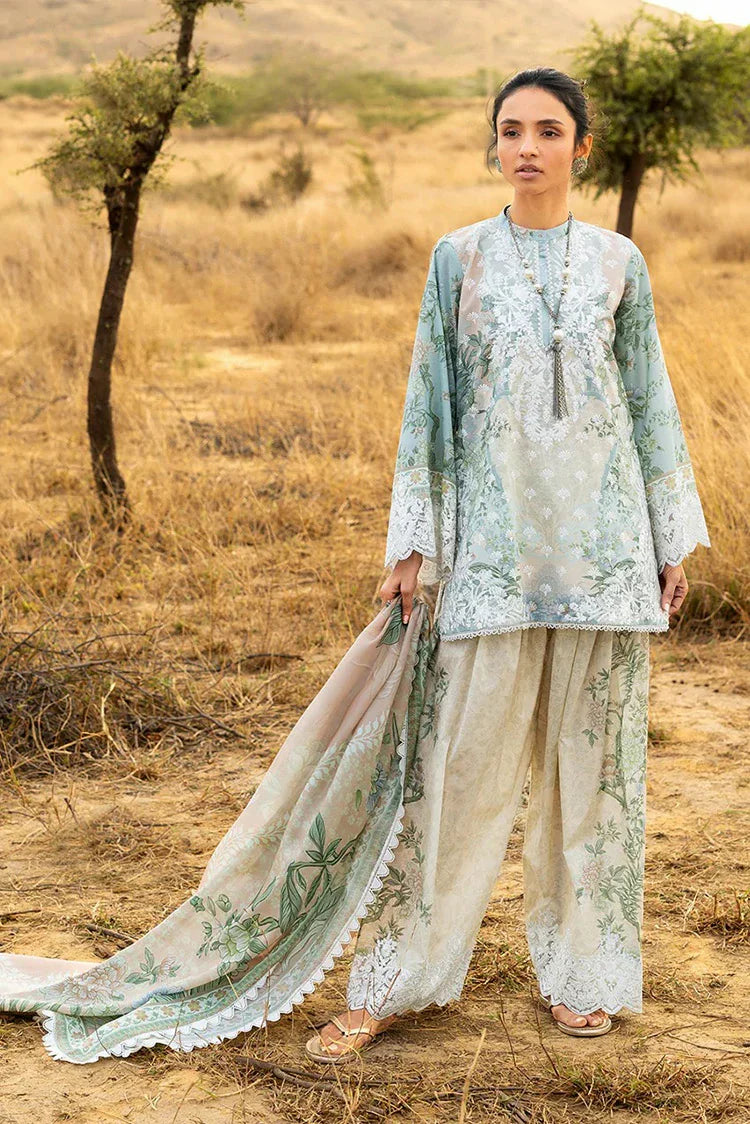 Picture of Zainab Chottani - Luxury Lawn Collection - Liyana 08 - Unstitched - Available at Raja Sahib