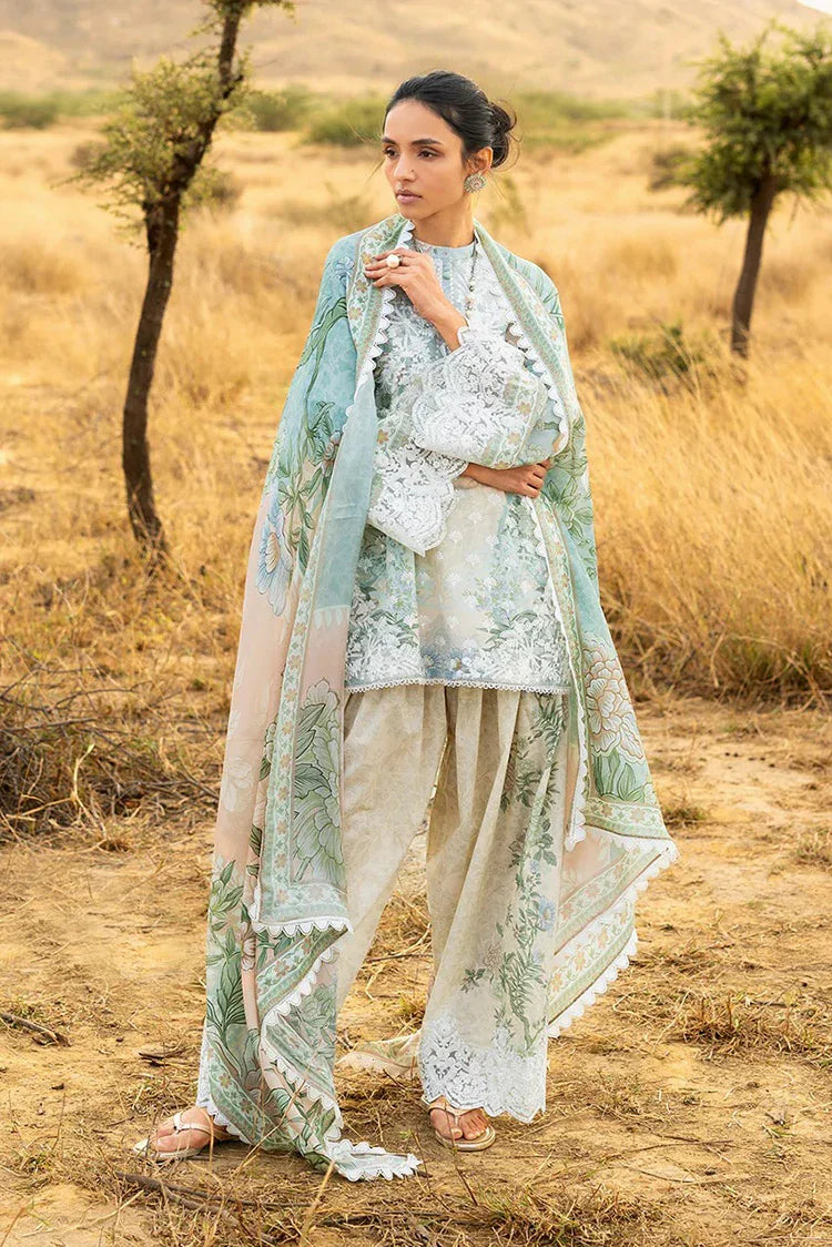 Picture of Zainab Chottani - Luxury Lawn Collection - Liyana 08 - Unstitched - Available at Raja Sahib