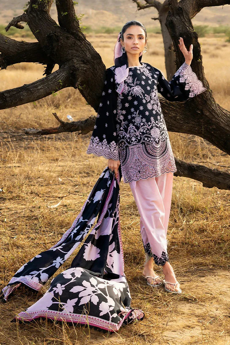 Picture of Zainab Chottani - Luxury Lawn Collection - Lyara 09 - Unstitched - Available at Raja Sahib