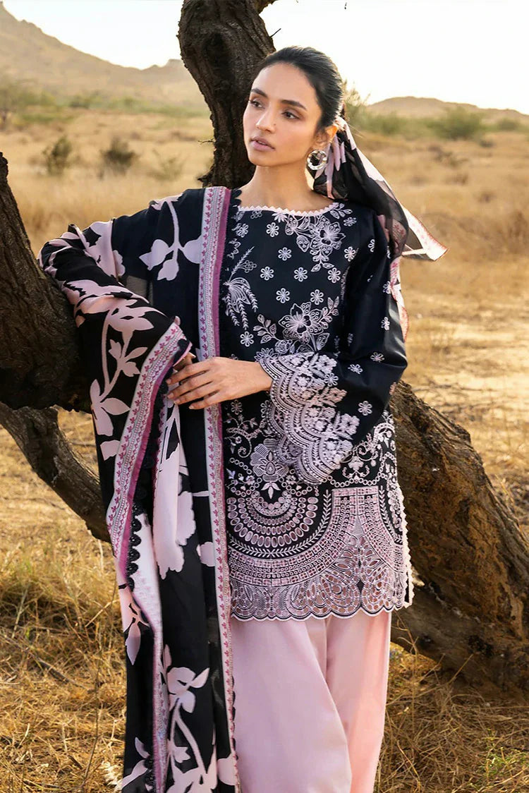 Picture of Zainab Chottani - Luxury Lawn Collection - Lyara 09 - Unstitched - Available at Raja Sahib