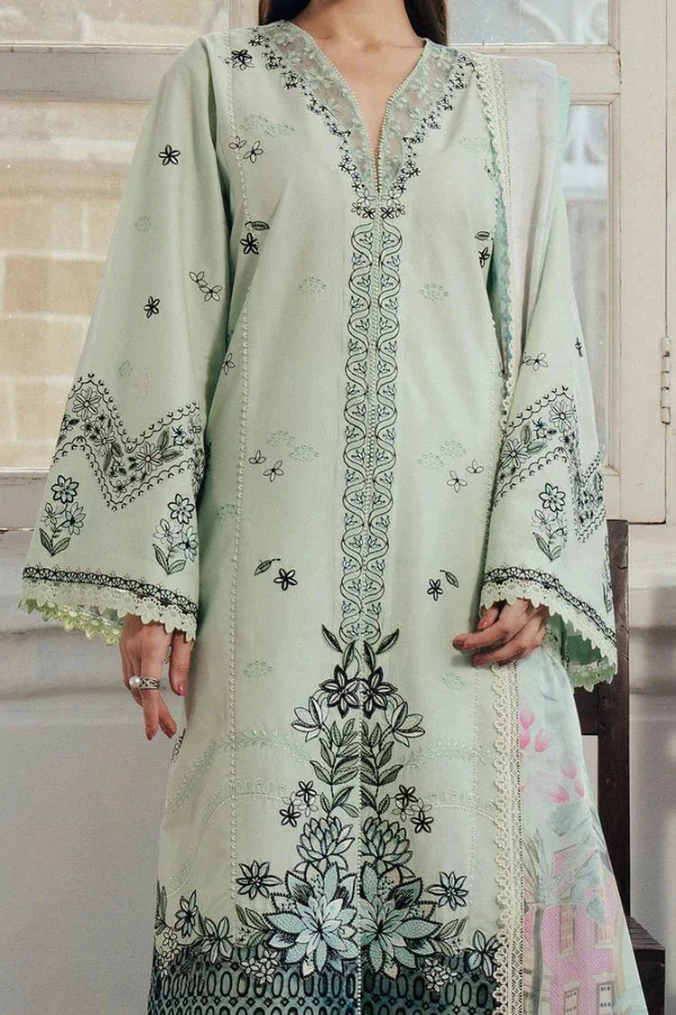 Picture of Afrozeh - Daybreak Summer Lawn Collection - 11410-Dewlit - Unstitched - Available at Raja Sahib