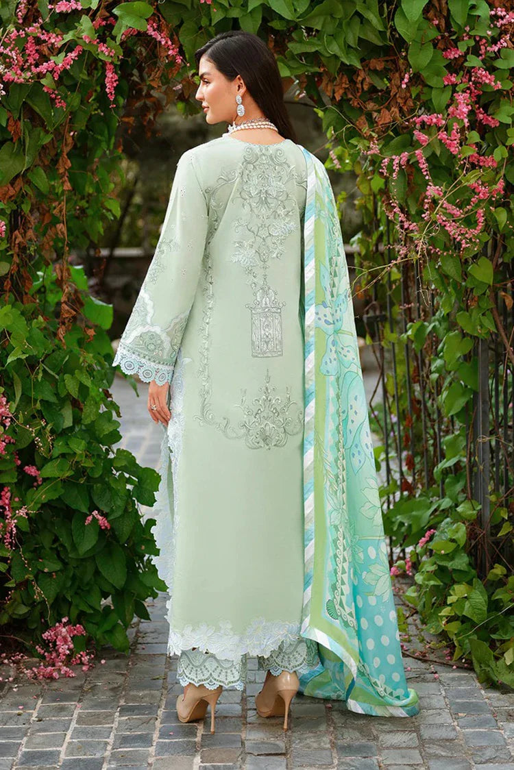 Picture of Mushq - A Moi Held by Love Luxury Lawn - 14U-Love Escape - Unstitched - Available at Raja Sahib