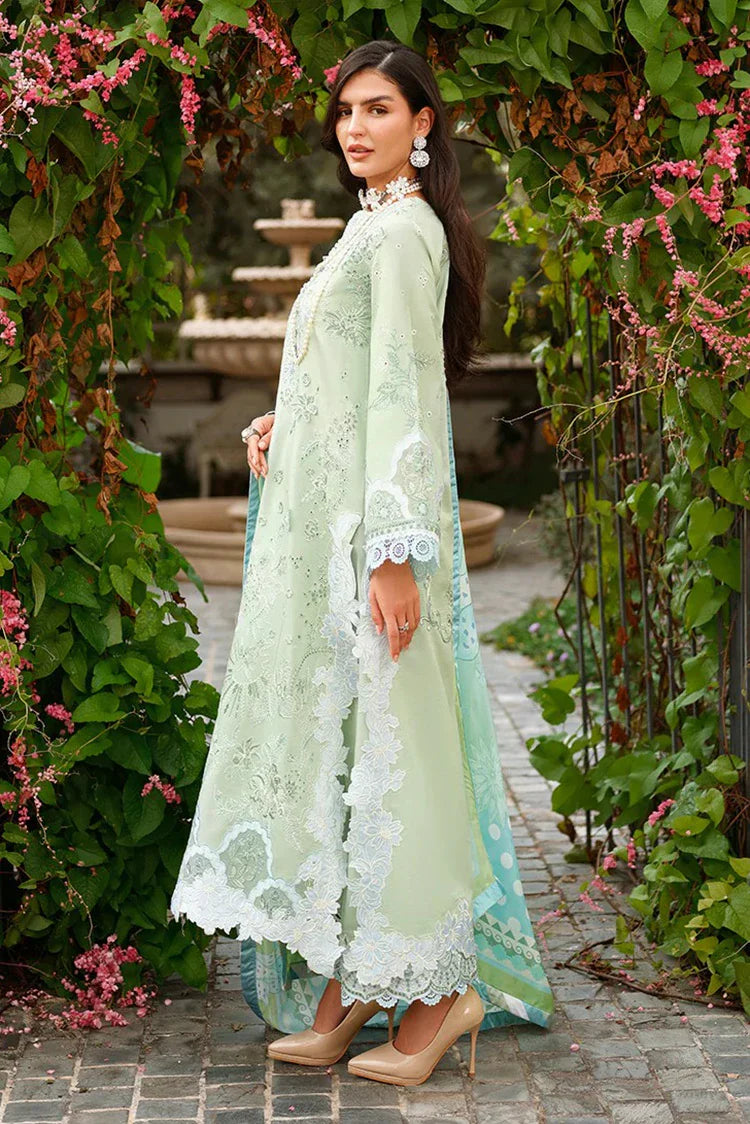 Picture of Mushq - A Moi Held by Love Luxury Lawn - 14U-Love Escape - Unstitched - Available at Raja Sahib