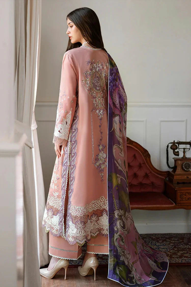 Picture of Mushq - A Moi Held by Love Luxury Lawn - 16U-Daisy Chain - Unstitched - Available at Raja Sahib