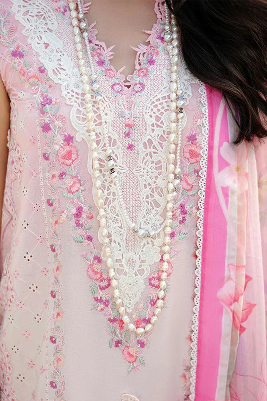 Picture of Mushq - A Moi Held by Love Luxury Lawn - 02U-Silent Dreamer - Unstitched - Available at Raja Sahib