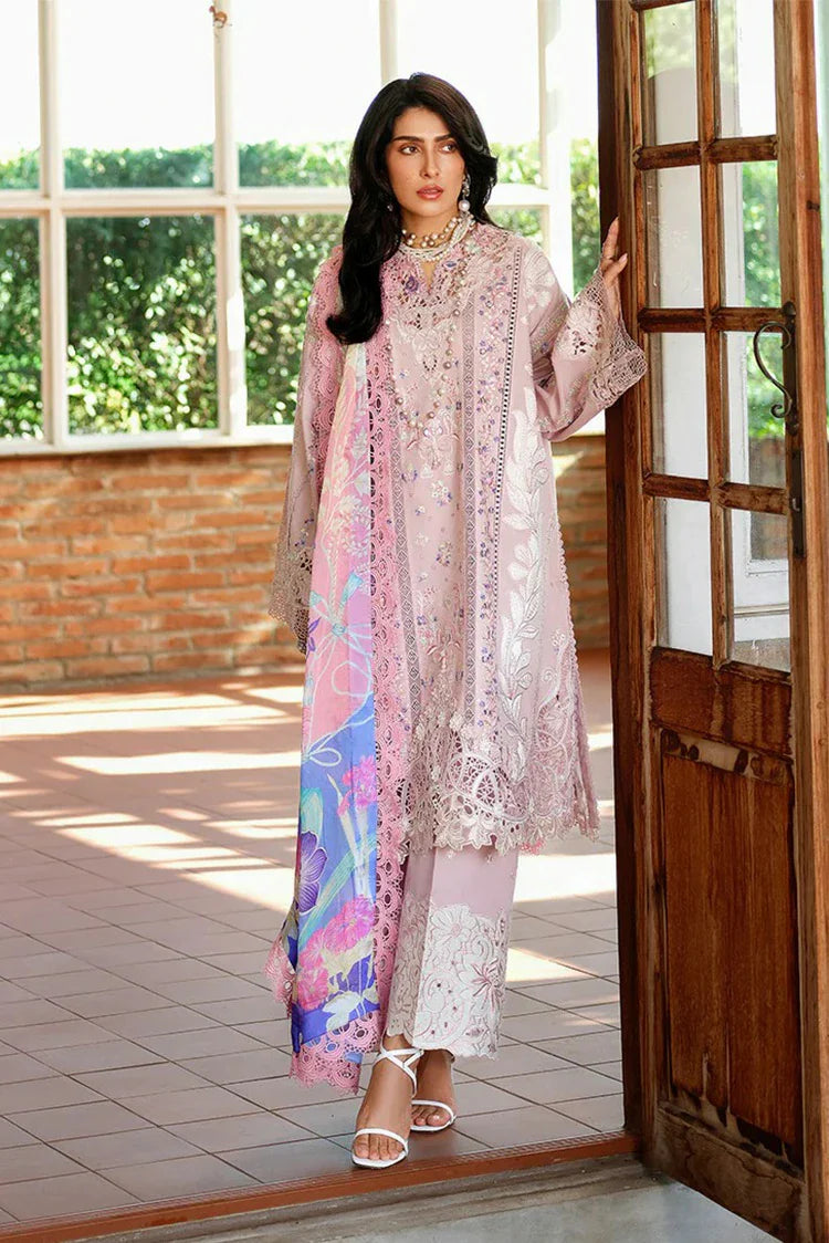 Picture of Mushq - A Moi Held by Love Luxury Lawn - 03U-Opulent Whisper - Unstitched - Available at Raja Sahib