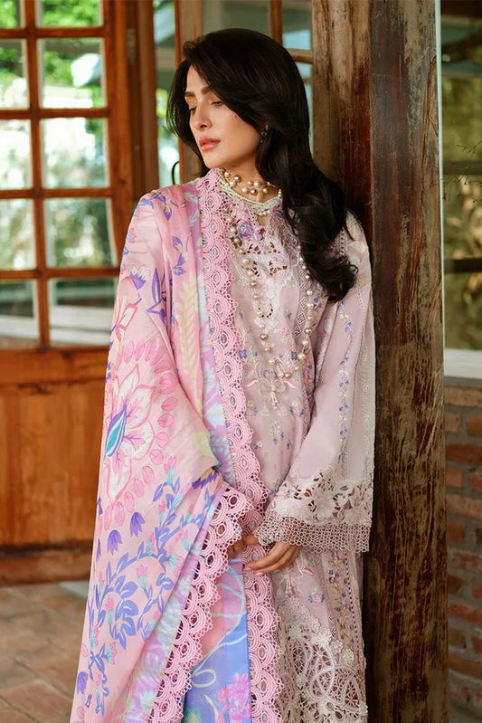 Picture of Mushq - A Moi Held by Love Luxury Lawn - 03U-Opulent Whisper - Unstitched - Available at Raja Sahib