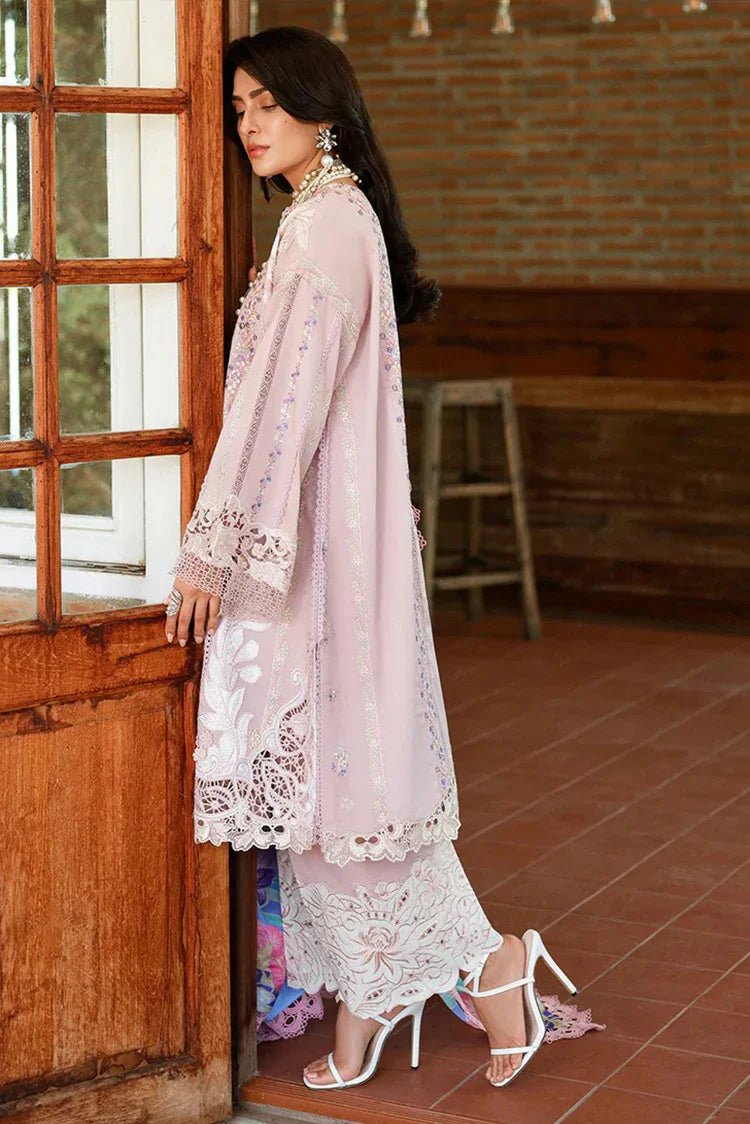 Picture of Mushq - A Moi Held by Love Luxury Lawn - 03U-Opulent Whisper - Unstitched - Available at Raja Sahib