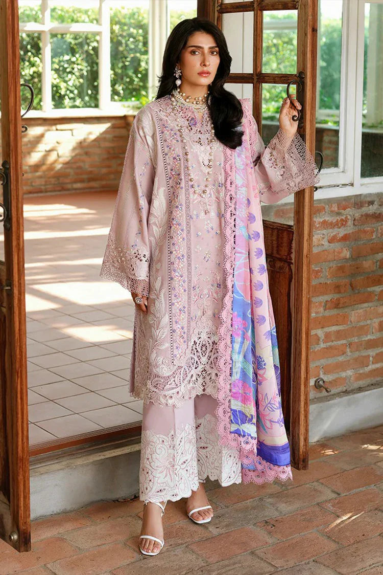 Picture of Mushq - A Moi Held by Love Luxury Lawn - 03U-Opulent Whisper - Unstitched - Available at Raja Sahib