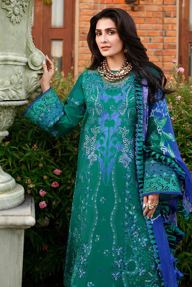 Picture of Mushq - A Moi Held by Love Luxury Lawn - 04U-Blooming Romance - Unstitched - Available at Raja Sahib
