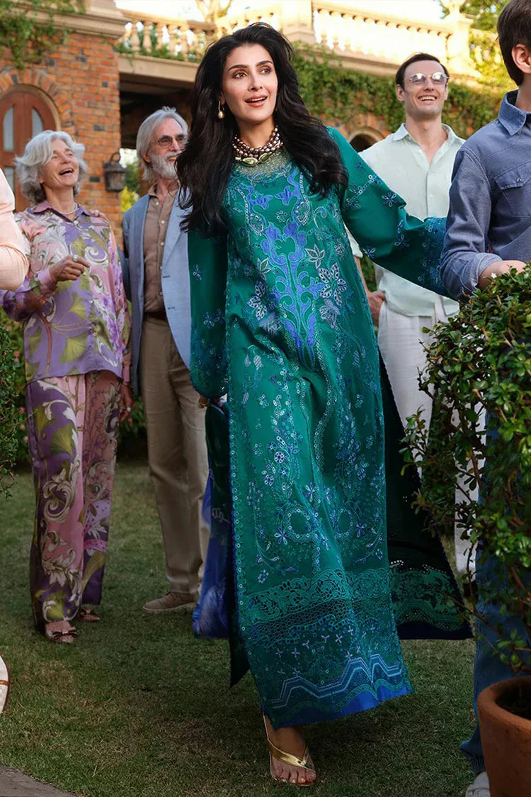 Picture of Mushq - A Moi Held by Love Luxury Lawn - 04U-Blooming Romance - Unstitched - Available at Raja Sahib