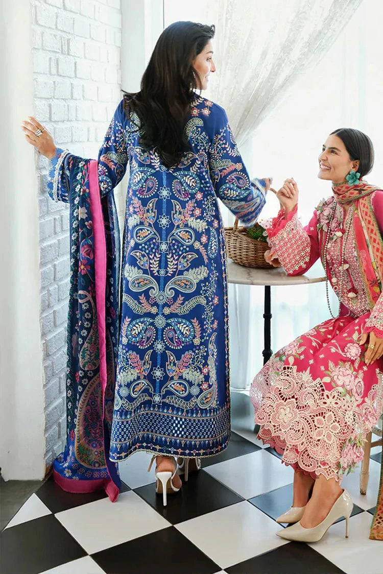Picture of Mushq - A Moi Held by Love Luxury Lawn - 05U-Moonlit Dreams - Unstitched - Available at Raja Sahib