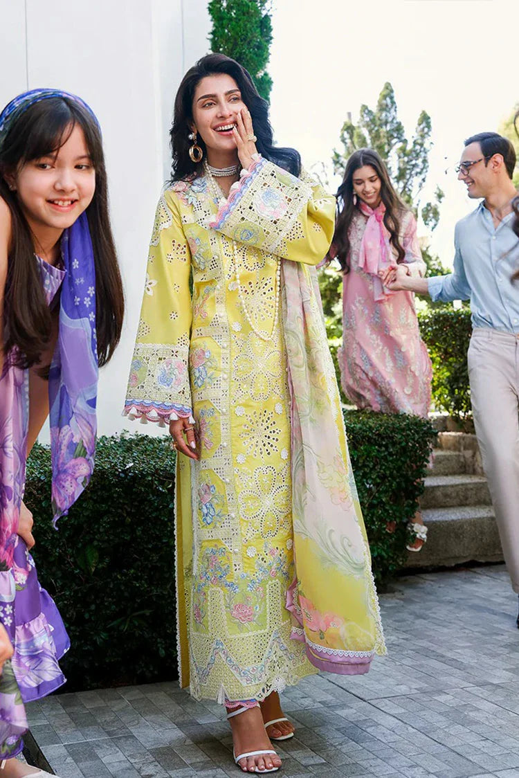 Picture of Mushq - A Moi Held by Love Luxury Lawn - 06U-Tender Whisper - Unstitched - Available at Raja Sahib
