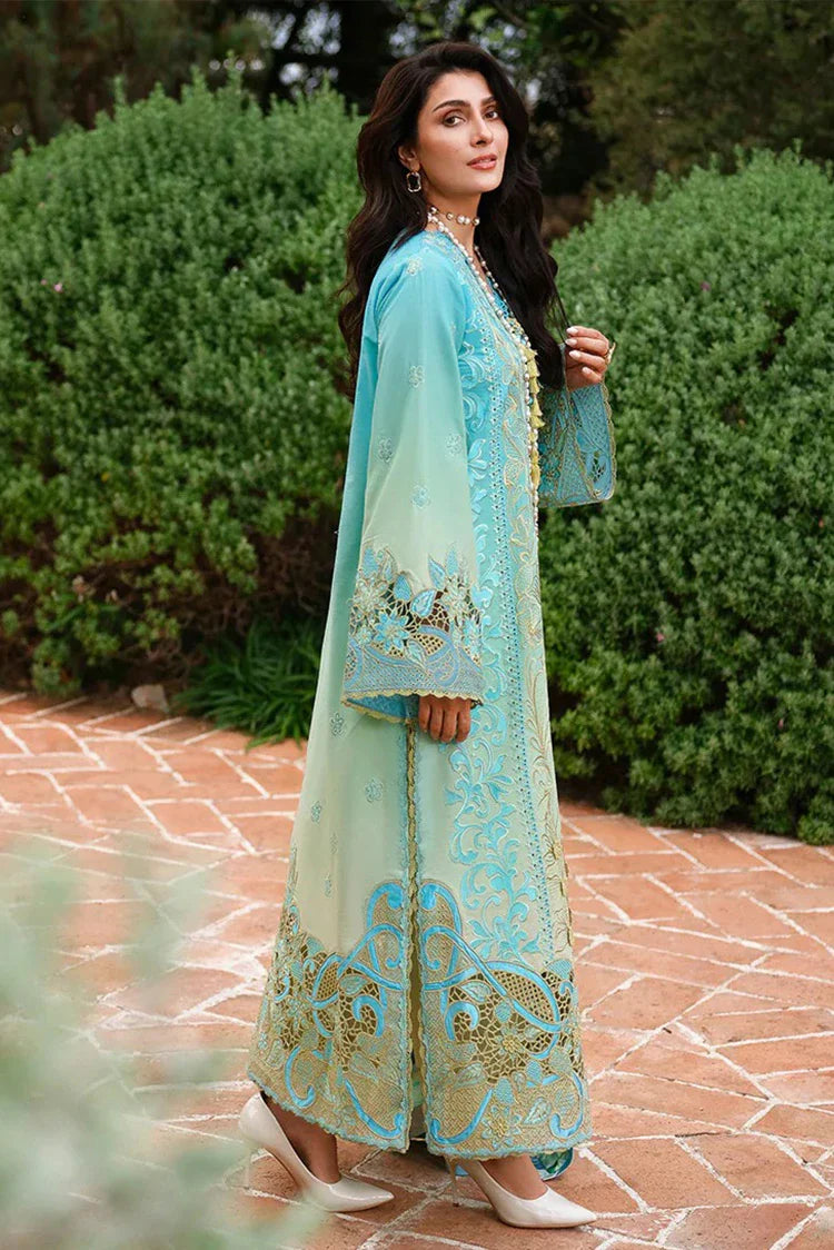 Picture of Mushq - A Moi Held by Love Luxury Lawn - 07U-Whispering Winds - Unstitched - Available at Raja Sahib