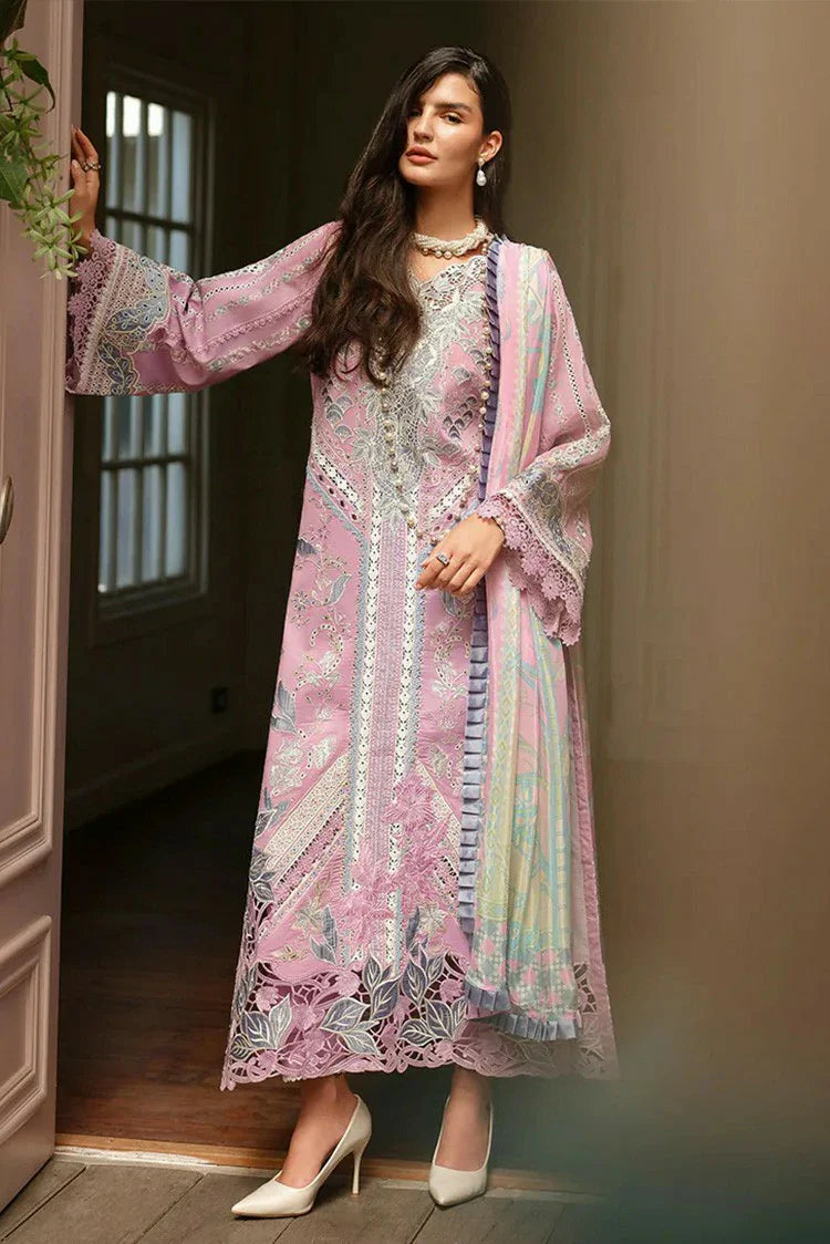 Picture of Mushq - A Moi Held by Love Luxury Lawn - 08U-Endless Love - Unstitched - Available at Raja Sahib
