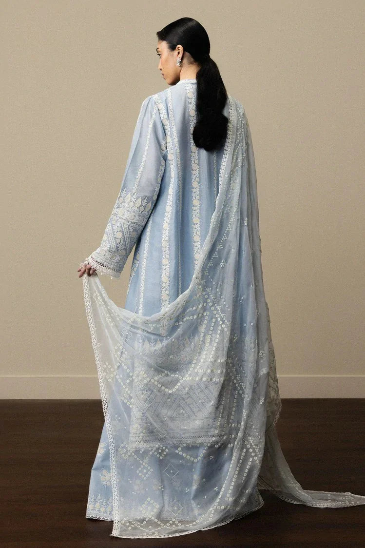 Picture of Zara Shahjahan - Satori Lawn Collection - AOYOMI-D1 - Unstitched - Available at Raja Sahib
