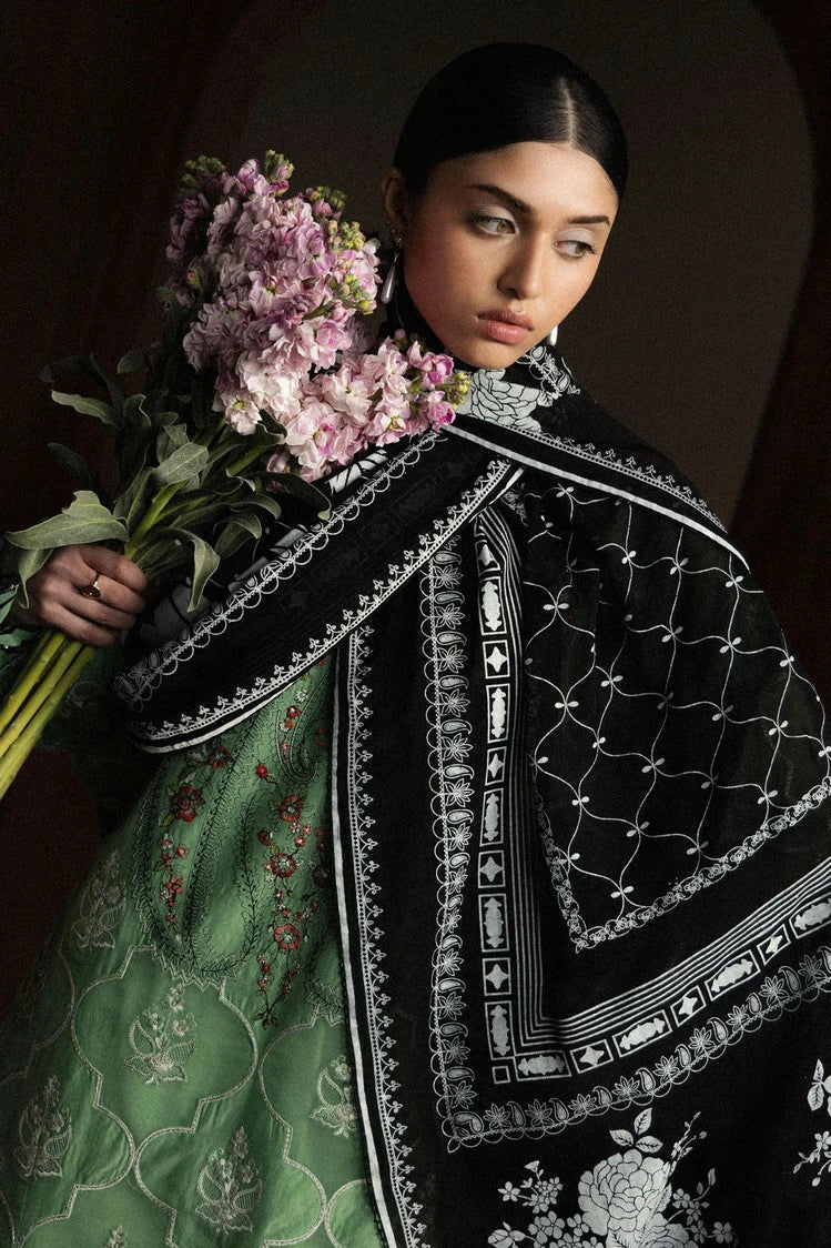 Picture of Zara Shahjahan - Satori Lawn Collection - MIDORIYA-D6 - Unstitched - Available at Raja Sahib